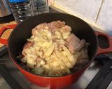 Une image de l'étape 8 de Chevreau mariné façon créole aux oignons,épices,citron et herbes aromatiques.