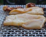 A picture of step 2 of Grilled squid in Japanese taste.