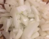 A picture of step 3 of Homemade Vegan lasagne.
