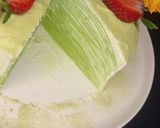Foto langkah ke 9 dari resep Matcha Mille Crepe.