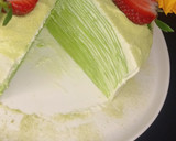 Foto langkah ke 9 dari resep Matcha Mille Crepe.
