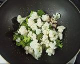 A picture of step 2 of Veg Garlic Mushroom Soup.