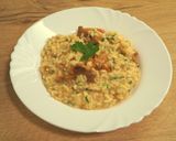 Rókagombás rizottó recept fázis 6 fotója