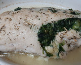 Foto del paso 6 de la receta: Pechuga de pollo rellena de espinacas y jamón serrano