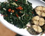 A picture of step 4 of Fish veggies.
