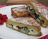 A picture of step 5 of Stuffed French Toast.