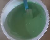 Foto langkah ke 3 dari resep Bolu Kukus lumer Pandan Cokelat.