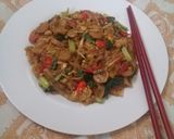 Foto langkah ke 7 dari resep Kwetiau goreng.