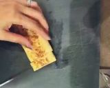 A picture of step 9 of Tamagoyaki (Japanese Omelette).