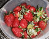 صورة لخطوة 1 من وصفة طريقتي في تجميد الفراولة🍓