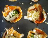 A picture of step 6 of Pizza cups.