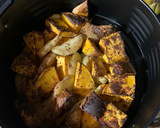 Foto del paso 2 de la receta: Papas y calabaza en freidora de aire 🤪🤪🤪