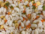 Cheesy white sauce pasta