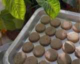 Gambar langkah 4 resipi Crumble cookies.