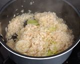 A picture of step 5 of Simple Leek Risotto.