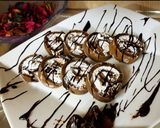 A picture of step 8 of Chocolate Swiss rolls.