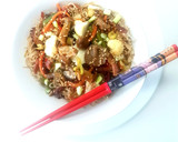 Foto del paso 6 de la receta: Fideos de arroz con vegetales salteados