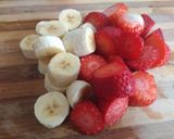 Foto del paso 7 de la receta Brochetas de fresa, plátano y mini-tortitas