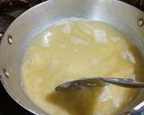 A picture of step 2 of Halwa Prasad.