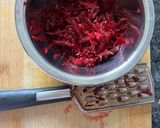 A picture of step 1 of Beetroot Raita🩷🩷.