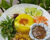 Hình bước làm 7 của món Cơm gà xé trộn
