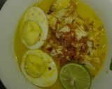 Foto langkah ke 5 dari resep Soto ayam kuah santan.