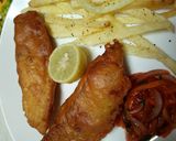 A picture of step 9 of Fish n Chips#4weekchallenge.