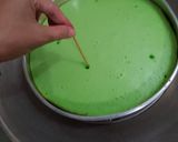 Foto langkah ke 5 dari resep Puding Busa strawberry pandan.