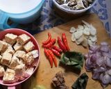 Foto langkah ke 1 dari resep Lodeh Putih Tempe Teri.