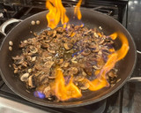 A picture of step 3 of Beef Stroganoff.