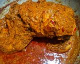 A picture of step 8 of Lahori chicken chargha.