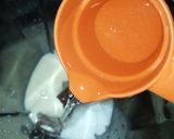 A picture of step 3 of Chocolate milkshake.