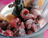 Foto del paso 1 de la receta: Helado en tarrinas de cereza y plátano (smoothie)