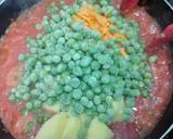 صورة الخطوة 3 من وصفة طاجن الكفتة بالخضار 👌