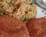 Foto del paso 4 de la receta: Hamburguesitas veganas de boniato y setas con arroz