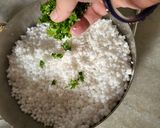 A picture of step 6 of Sabudana Khichdi.
