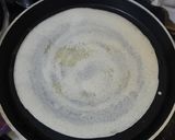 A picture of step 5 of Rava masala dosa.