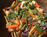 A picture of step 1 of California Farm Whole Chicken Thigh Stir Fry.