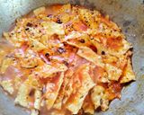A picture of step 11 of Rajasthani papad ki sabji.