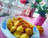 Foto langkah ke 5 dari resep Sambal Ayam tahu goreng bumbu kuning.