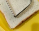 A picture of step 5 of Veg bread cutlets in heart shape.
