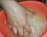 A picture of step 6 of Potato chicken Laccha pakoda Recipe.