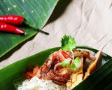 Hình bước làm 5 của món Xôi mặn hậu tết