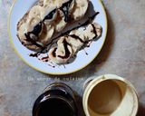 Une image de l'étape 4 de Tartine banane tahin et mélasse de dattes ☕.