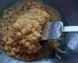 A picture of step 4 of Niramish Dimer Dalna/Egg Curry without Egg.