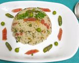 A picture of step 4 of 🇮🇳Tri - Colour Upma🇮🇳.