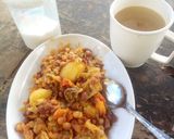 A picture of step 6 of Sweet Githeri.