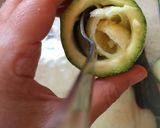 A picture of step 1 of Turkish Stuffed Squash.