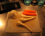 Foto del paso 1 de la receta: Ensalarda de pasta, jamonosa
