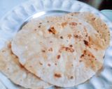 A picture of step 4 of Tasty healthy Soya flour roti and sabji.